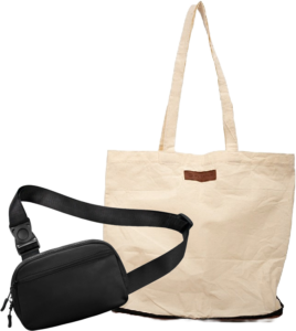 Hipsack bag and shoulder bag - the kind wash