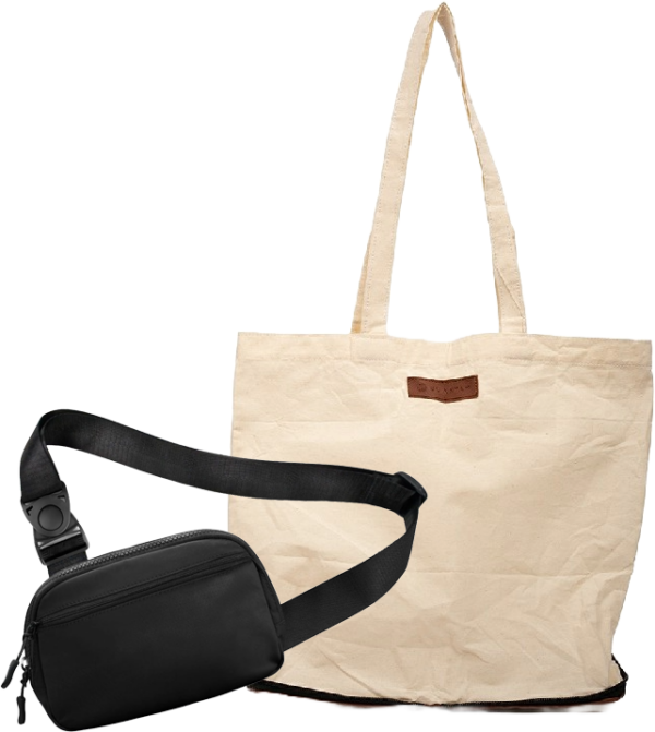 Hipsack bag and shoulder bag - the kind wash