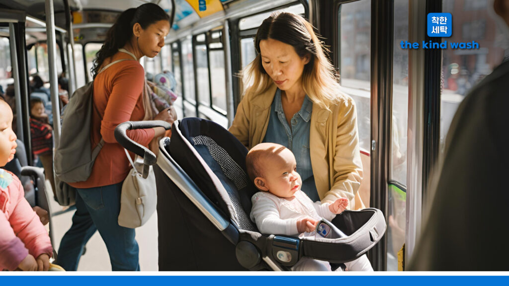 Safe Tips for Using a Baby Stroller on Public Transport